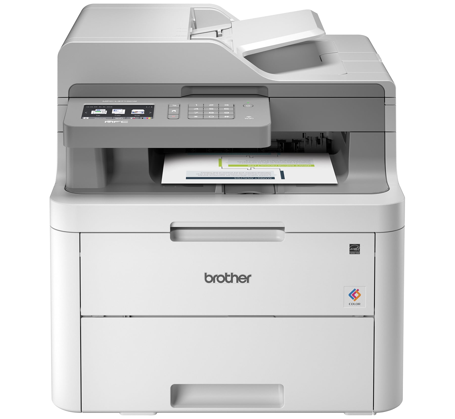Oki MC562w Wireless Color Laser Printer - Multifunction: Copier