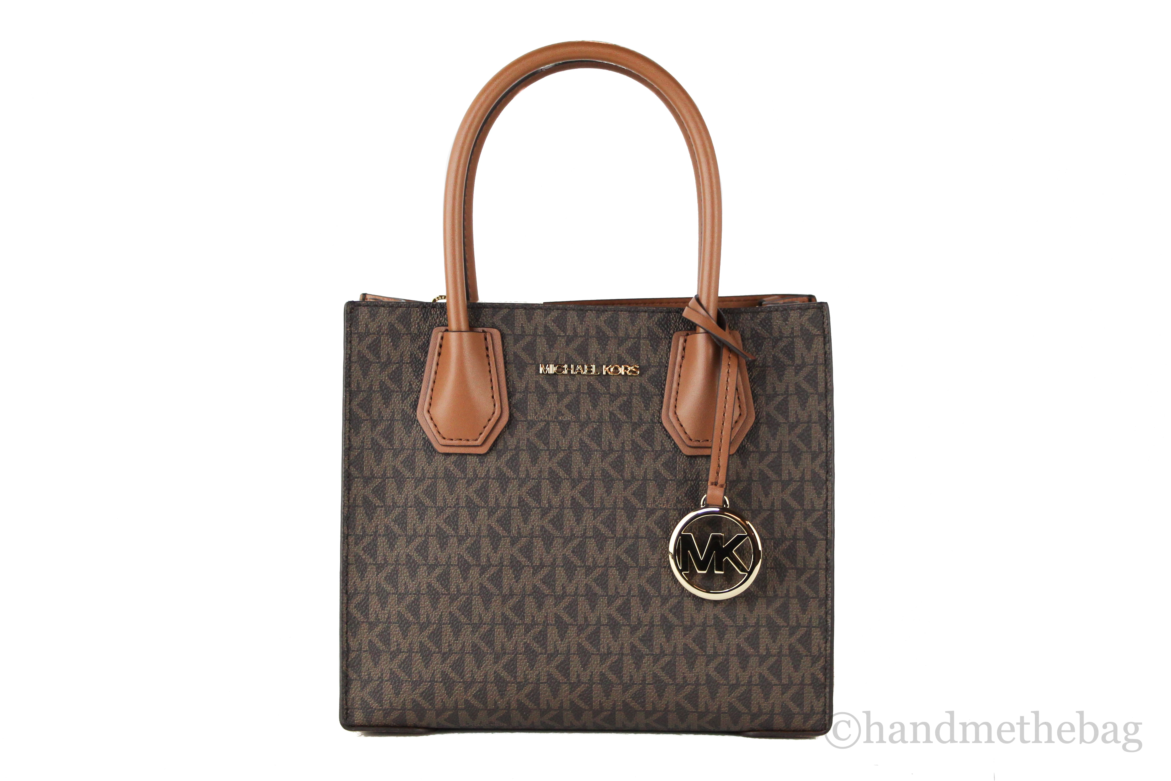 MICHAEL KORS Mercer Medium Leather Accordion Crossbody Handbag