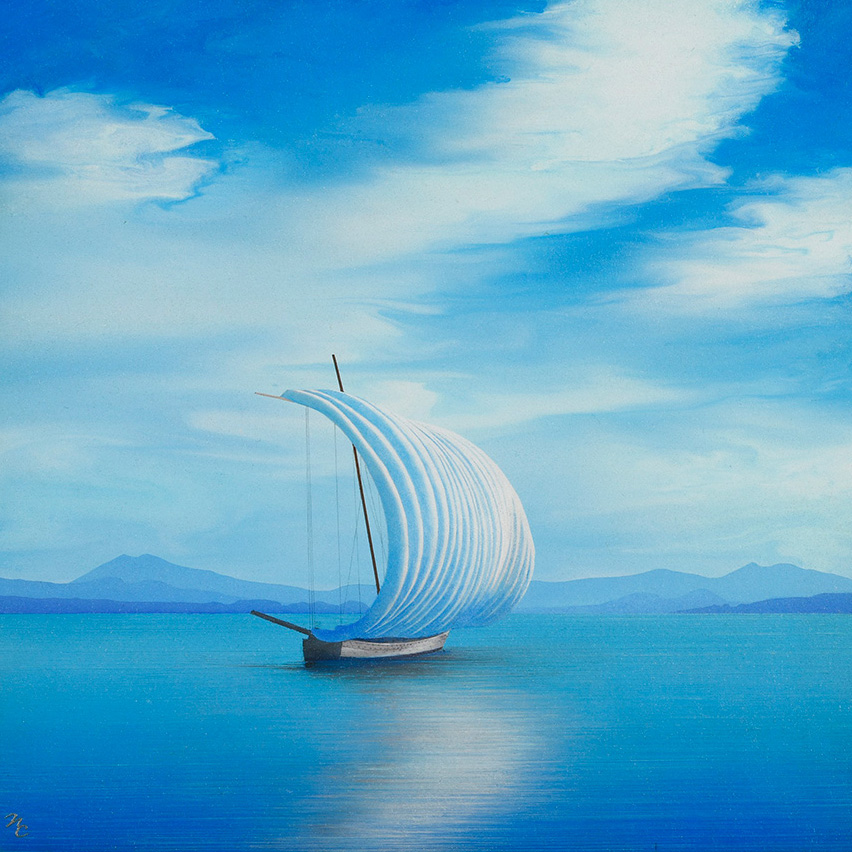 神秘の光彩を描いて～鎮西直秀 油彩画展（京成百貨店） | 一枚の繪