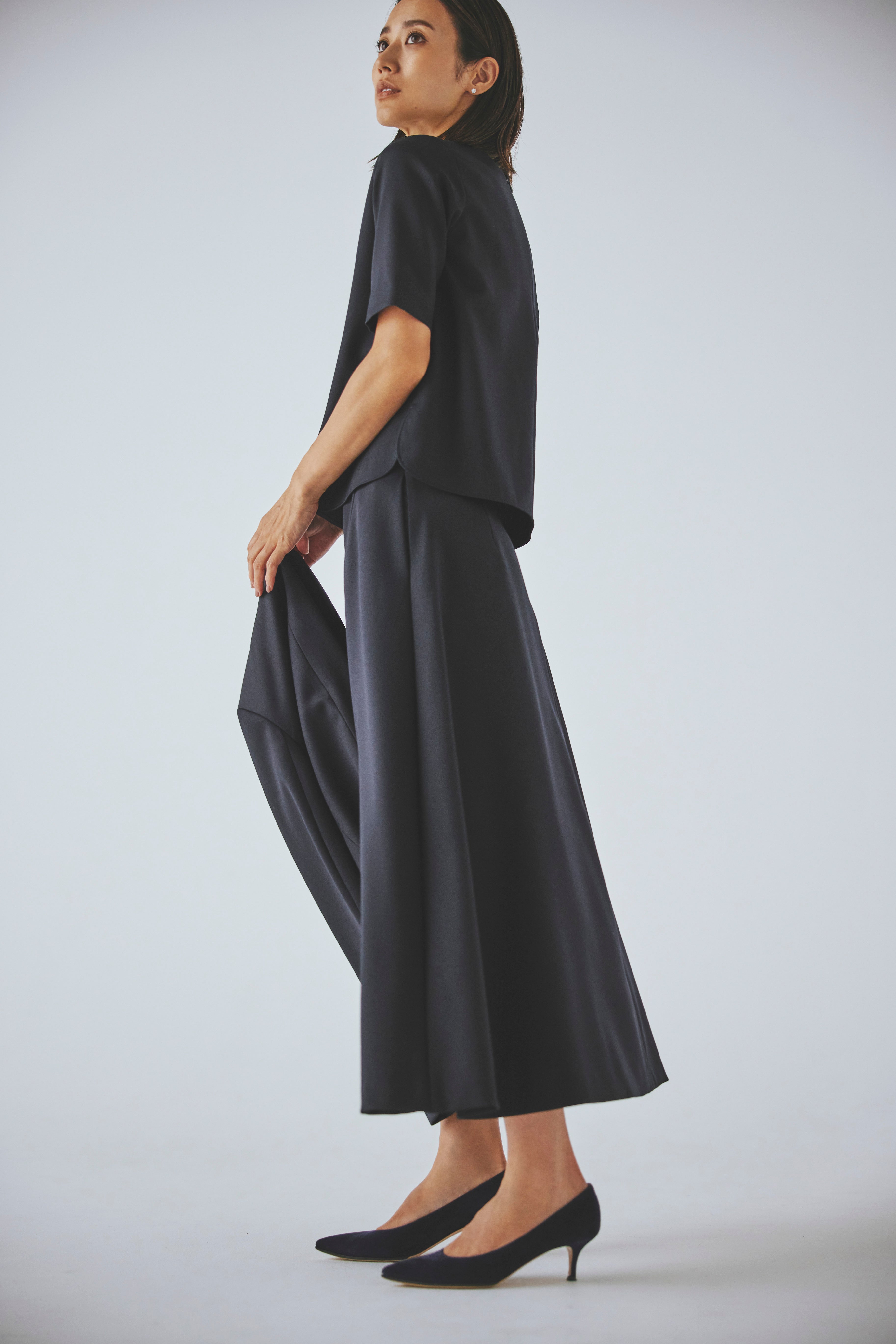 Flared Skirt – IVY I'M NAVY