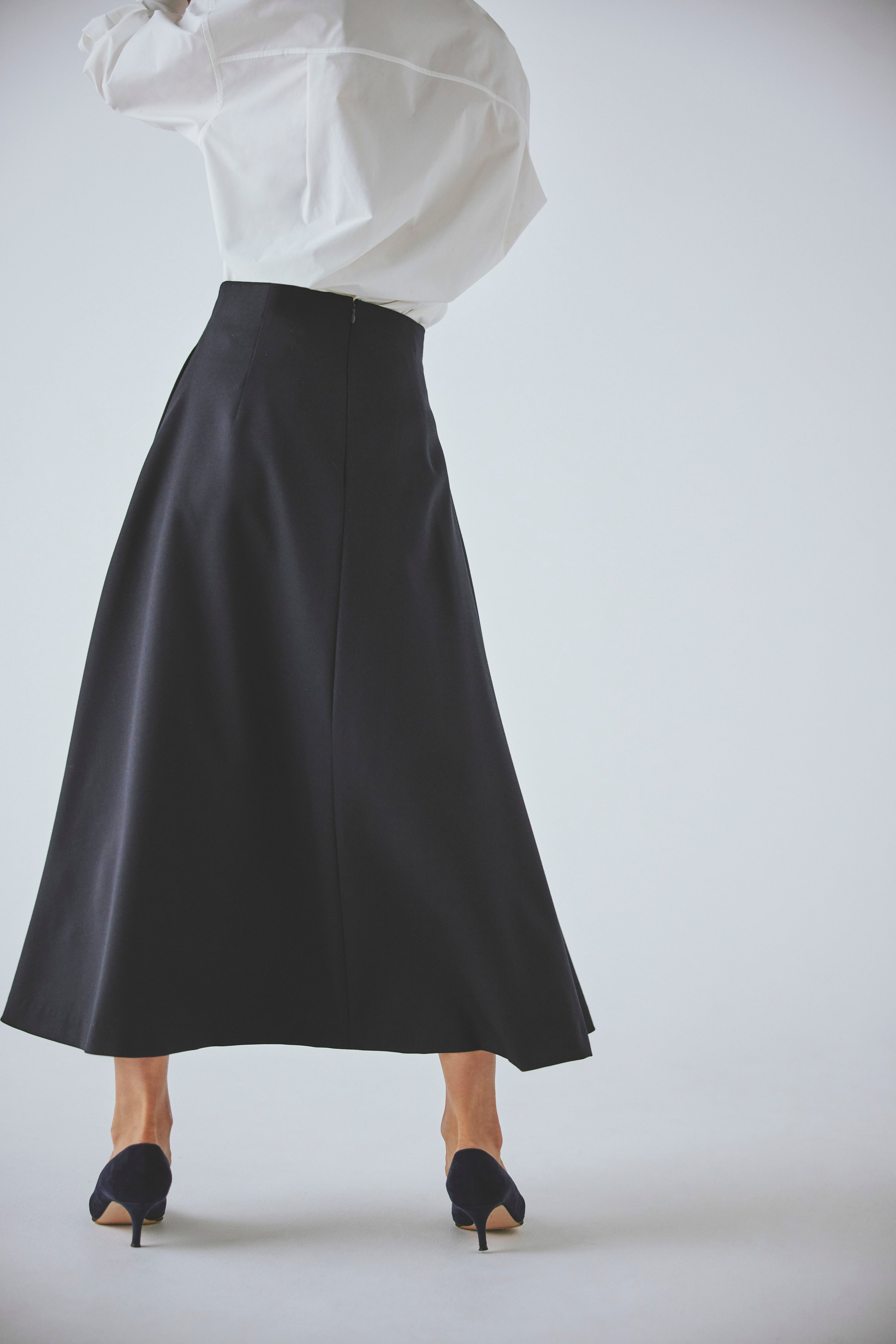Flared Skirt – IVY I'M NAVY