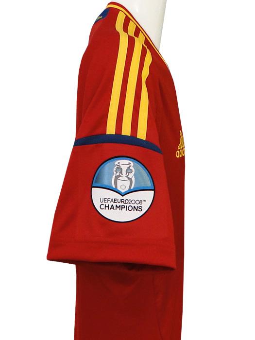 スペイン代表 adidas 2010 サッカーホームユニフォーム ダビド・シルバ