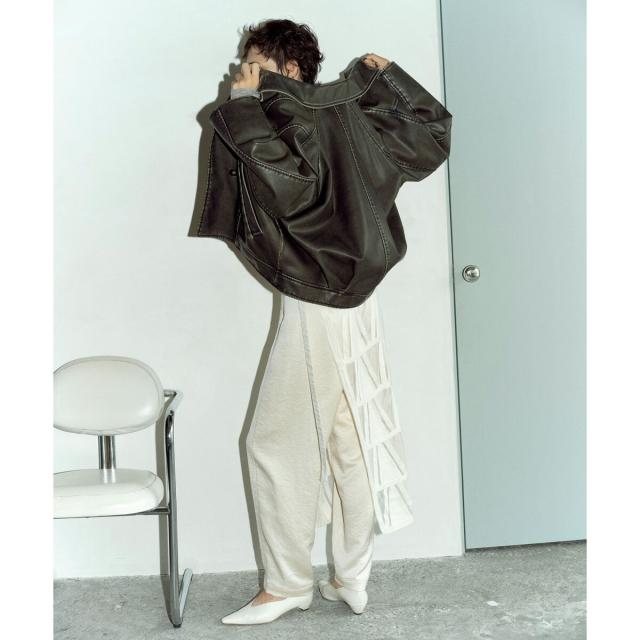 アダムエロペ（ADAM ET ROPE'）/シンセティックレザージャケットの通販