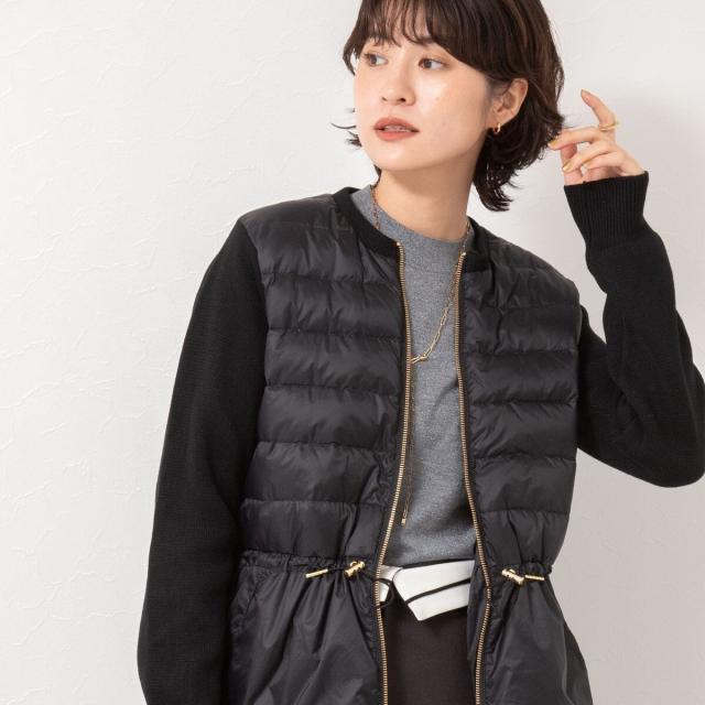 ノーリーズ（NOLLEY'S）/【TAION/タイオン】別注ニットコンビダウン