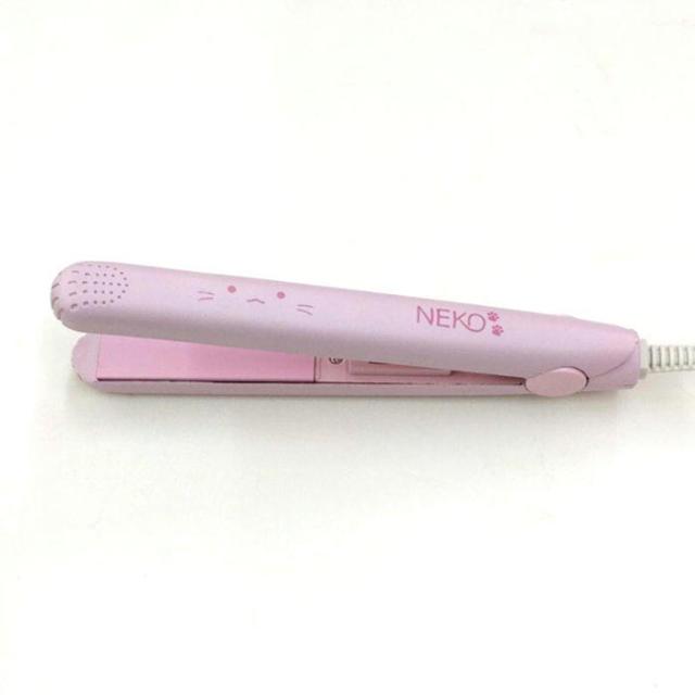 NEKO ヘアアイロン YD-3017 スタイリング カール ストレート ねこ ネコ