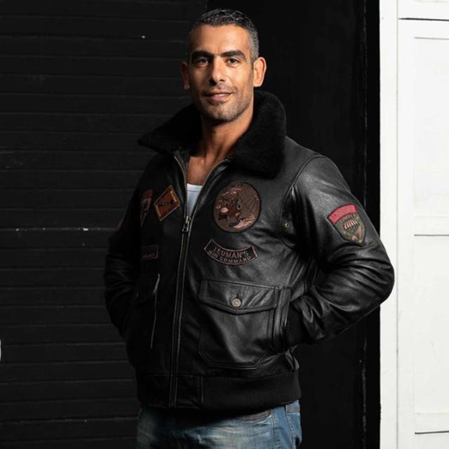 ザダファー 本革ジャケット M 秋冬 バイク レア アメカジ ザダファー本