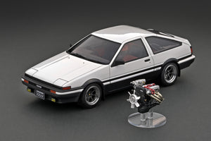 IG2789 Toyota Sprinter Trueno 3Dr GT Apex (AE86) White/Black With