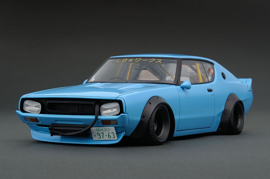 IG0433 1/18 LB-WORKS Kenmary 2Door Blue | LINE UP | ignition model