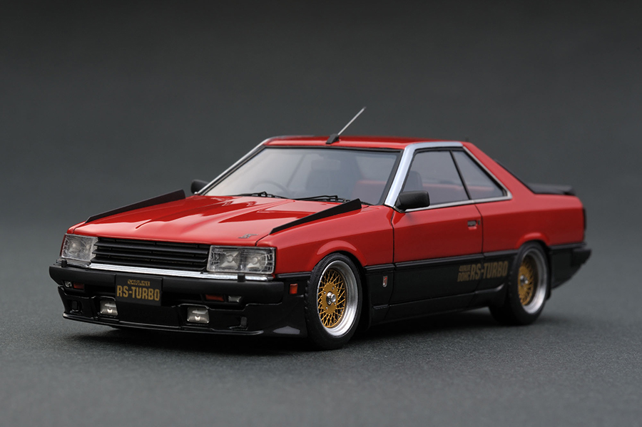 IG0449 1/43 Nissan Skyline 2000 RS-Turbo (R30) Red Shizuoka Hobby