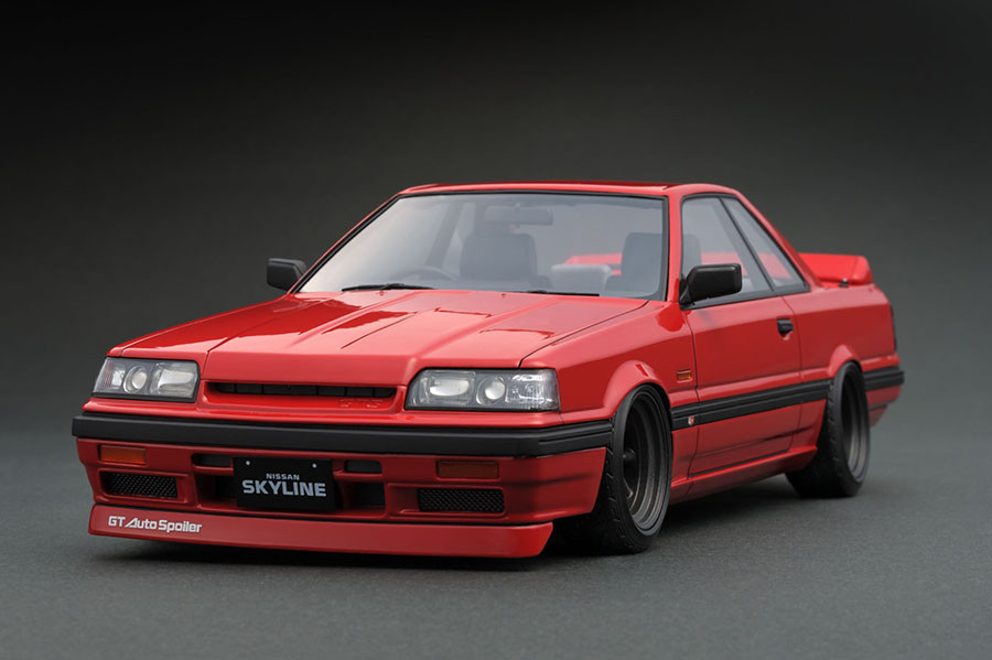 IG0999 1⁄18 Nissan Skyline GTS-R (R31) Red | LINE UP | [公式