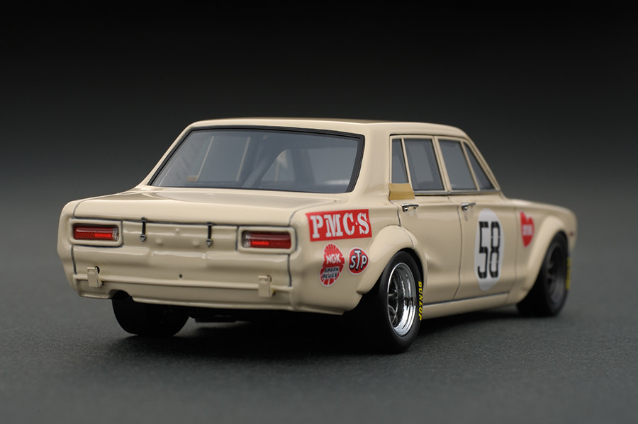 IG0174 1/43 Nissan Skyline 2000 GT-R (PGC10) (#58) 1970 JAF Grand
