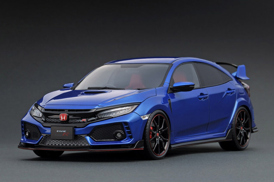 IG1445 1/18 Honda CIVIC (FK8) TYPE R Brilliant Sporty Blue