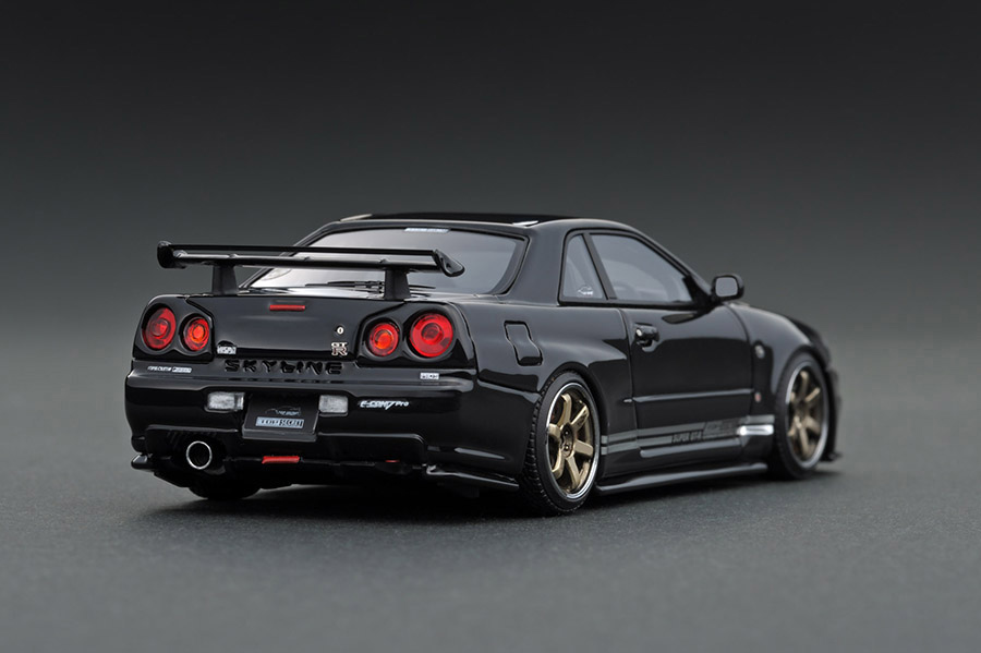 IG1479 1/43 TOP SECRET GT-R (BNR34) Black | LINE UP | [公式