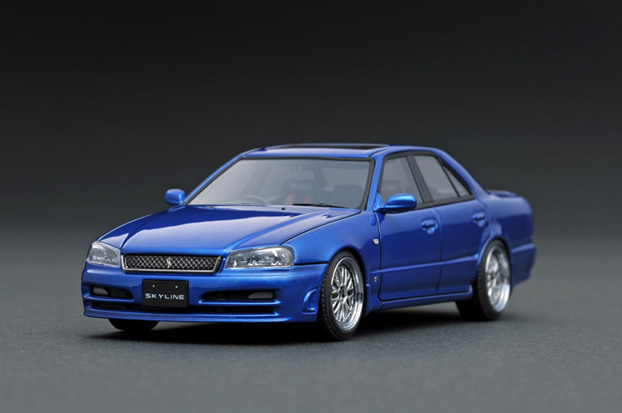 IG1612 1/43 Nissan Skyline 25GT Turbo (ER34) Blue Metallic | LINE