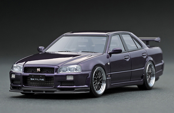 IG1619 1/43 Nissan Skyline 25GT Turbo (ER34) Midnight Purple III