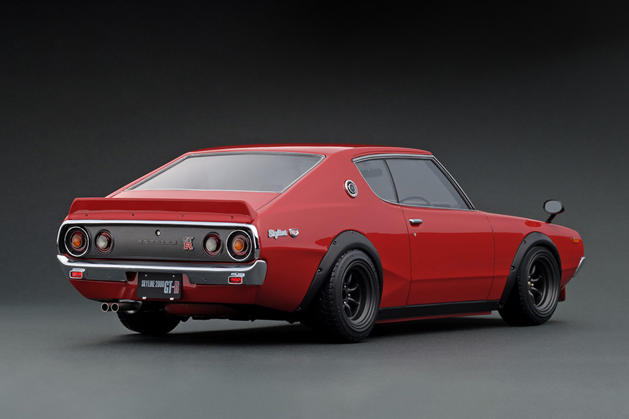 IG1805 1/12 Nissan Skyline 2000 GT-R (KPGC110) Red | LINE UP