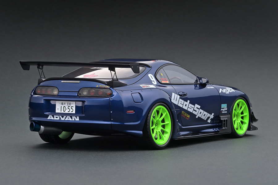 IG1810 1/18 Toyota Supra （JZA80） RZ ORIDO-STREET Ver. Blue