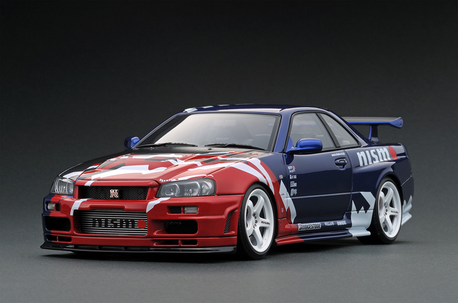 IG1826 1/18 Nismo R34 GT-R R-tune Launch Ver. TAS | LINE UP