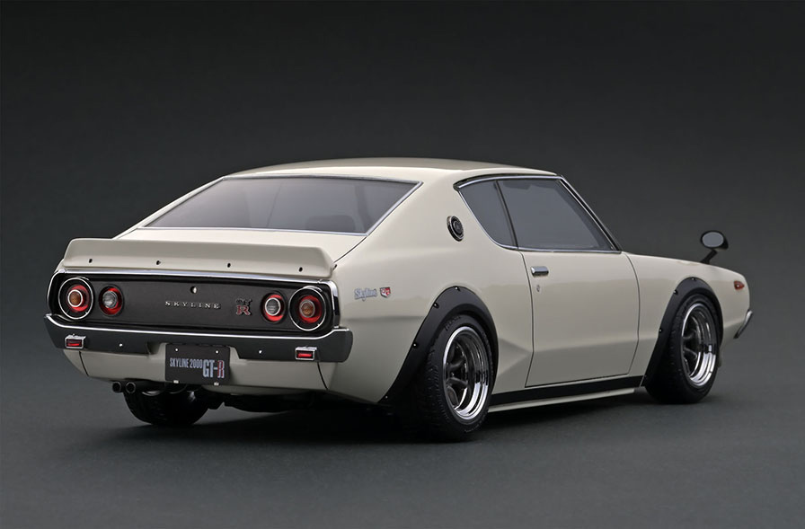 IG1843 1/18 Nissan Skyline 2000 GT-R (KPGC110) White | LINE UP