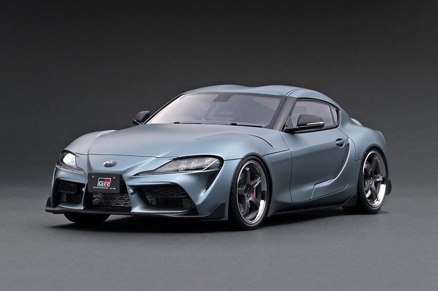 IG1885 1/18 GR Supra RZ (A90) Matte Gray Metallic | LINE UP