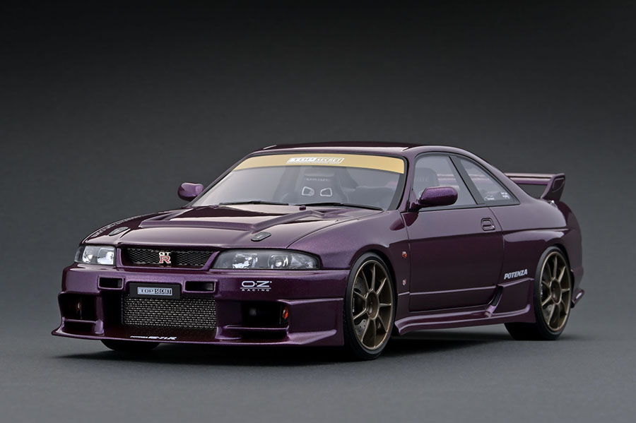 IG1927 1/18 TOP SECRET GT-R (BCNR33) Midnight Purple | LINE UP