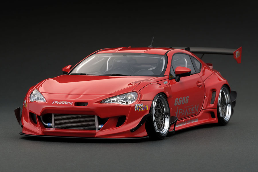IG1127 1/18 PANDEM TOYOTA 86 V3 Red | LINE UP | [公式] ignition