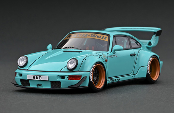 IG2516 1/43 RWB 964 Light Blue | LINE UP | [公式] ignition model