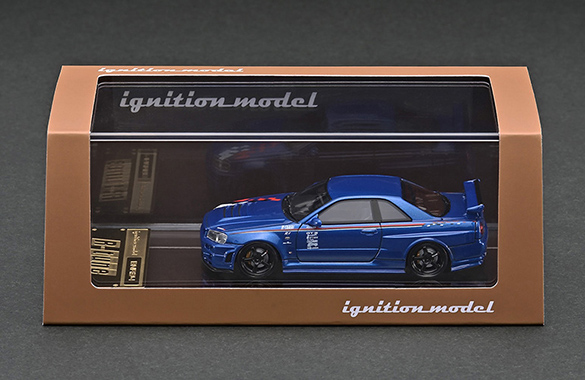 IG2574 1/64 Nismo R34 GT-R R-tune Bayside Blue | LINE UP | [公式
