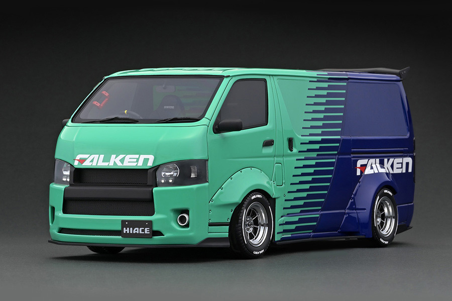 IG2809 1/18 T・S・D WORKS HIACE Green/Blue | LINE UP | [公式