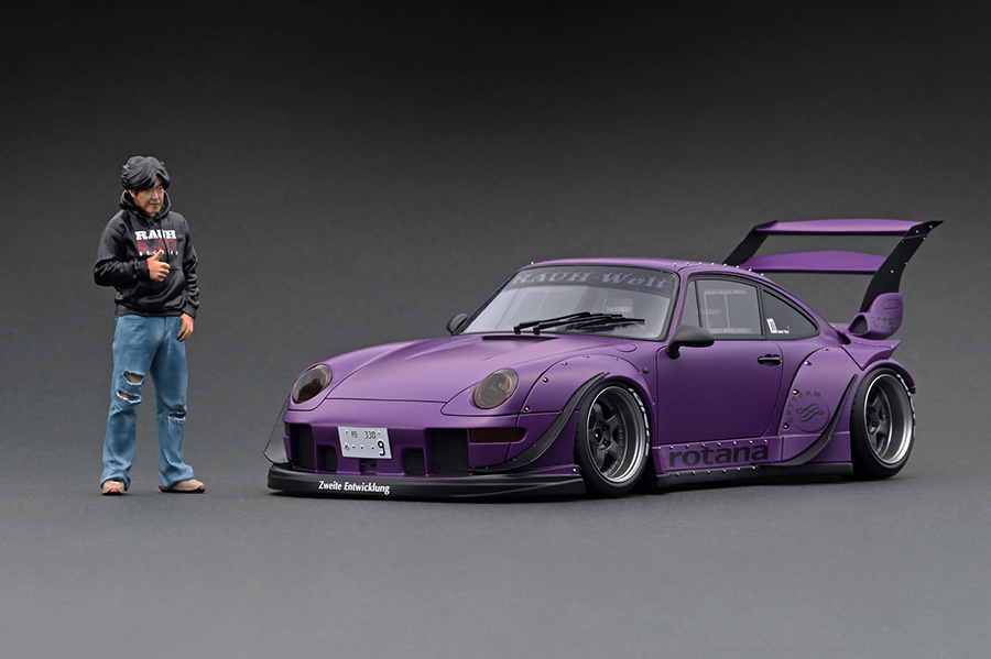 IG2262 1/18 RWB 993 Matte Purple With Mr. Nakai | LINE UP | [公式