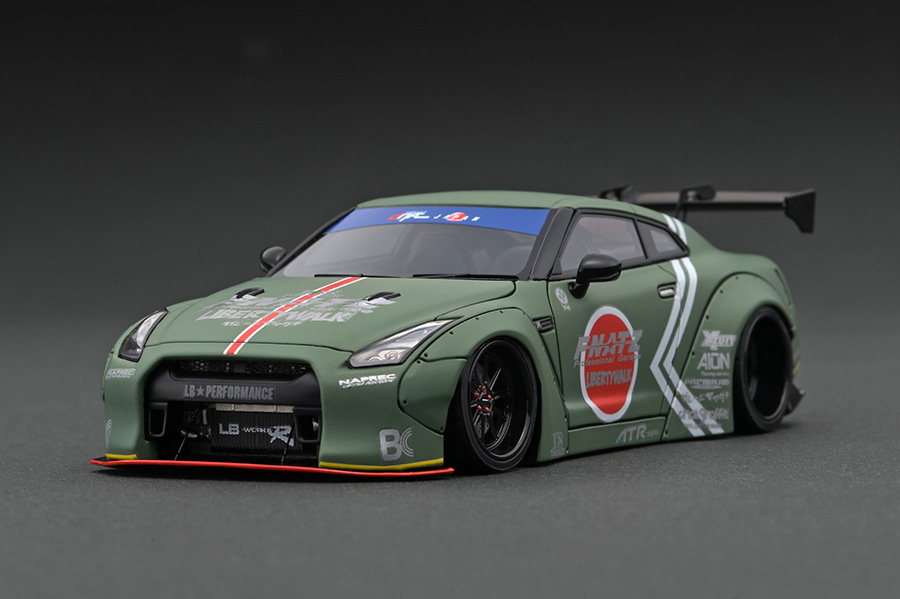 IG2268 1/43 LB-WORKS Zero Fighter GT-R(R35) Tokyo Auto Salon 2015