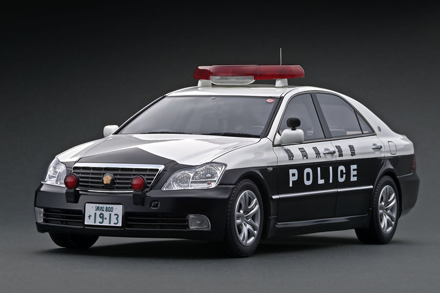 イグニッションモデル 1/18 Crown 北海道警察交通部交通機動隊車両 1/18 Toyota Crown (GRS214) 北海道警察交通部交通機動隊車両