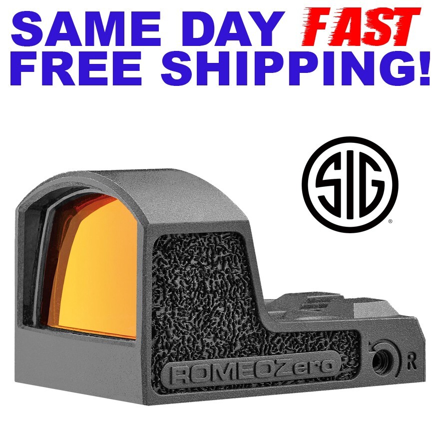 SIG SAUER ROMEOZero 1x 24 mm 3 MOA Red Dot Sight - Black (SOR01300