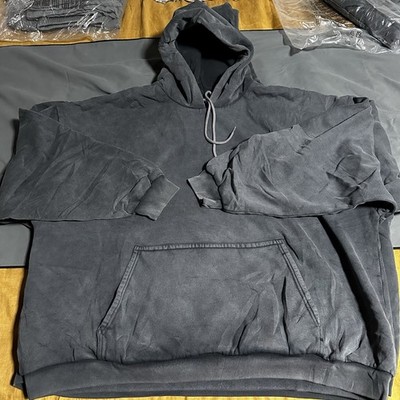 YZY Yeezy Gap Oversized H18 Pullover XL Hoodie POETIC BLACK Double