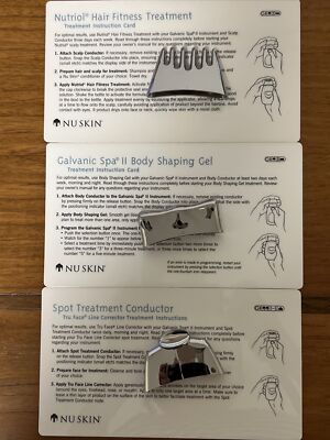 AUTHENTIC Nu skin Galvanic SPA System II (grooved Face) +3