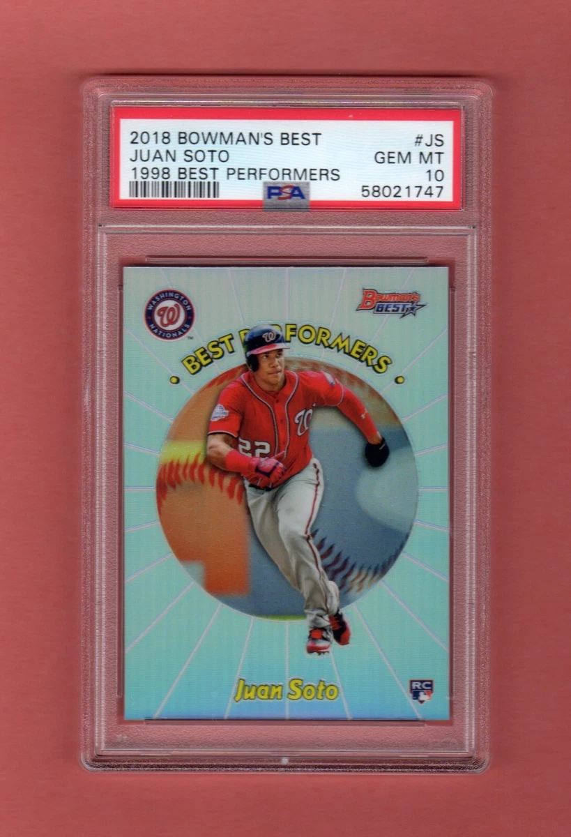 2018 Bowman's Best - Juan Soto #98BP-JS for sale | eBay
