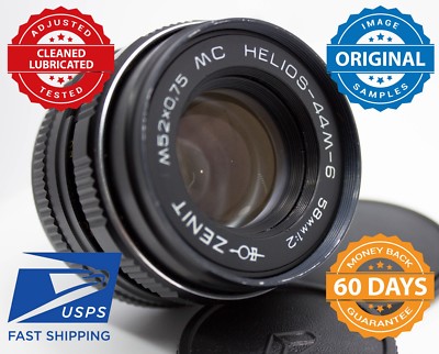 US Seller Helios 44m-6 58mm f2 Portrait Bokeh Zenit Portrait Lens