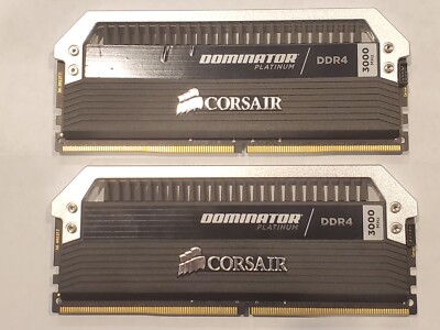 ✓ CORSAIR Dominator PLATINUM 32GB (2x16GB) 3000 MHz *B-Die* ver