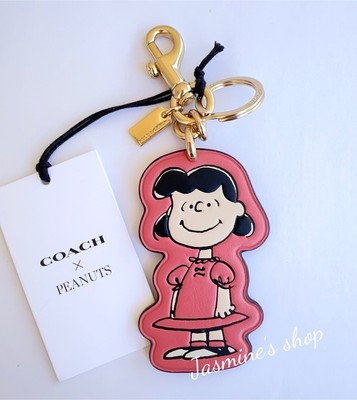 NWT Coach x Peanuts Bag Charm Keychain Snoopy/Charlie/Lucy/Patty