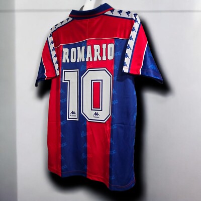 Barcelona Home 94/95 - Retro - ROMARIO # 10 - XL (USA-LARGE) | eBay