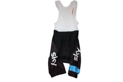 Rapha Team Sky Training Bib Shorts - Mens Size Small White Blue