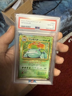 PSA 10 Venusaur Holo 003/032 CLF Classic 2023 Pokemon Card