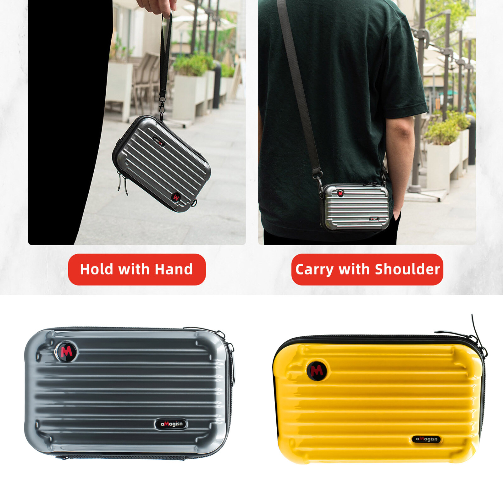 Hard Shell Carrying Case Storage Bag for Insta360 Flow Gimbal