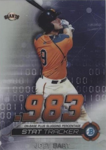 2019 Bowman Joey Bart #BCP-50 Chrome Prospects San Francisco