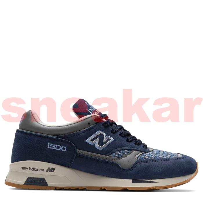 M1500HT] Mens New Balance 1500 MiUK 'Navy Grey Harris Tweed' | eBay