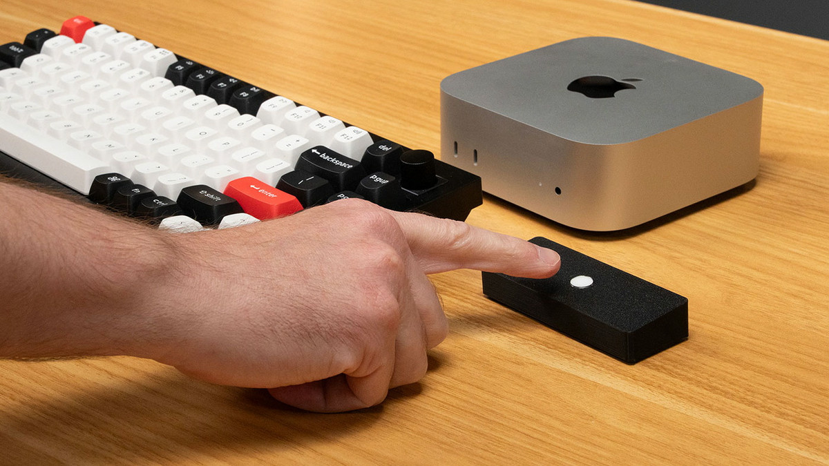 Touch IDだけをMagic Keyboardから取り外して便利に使う改造 - GIGAZINE