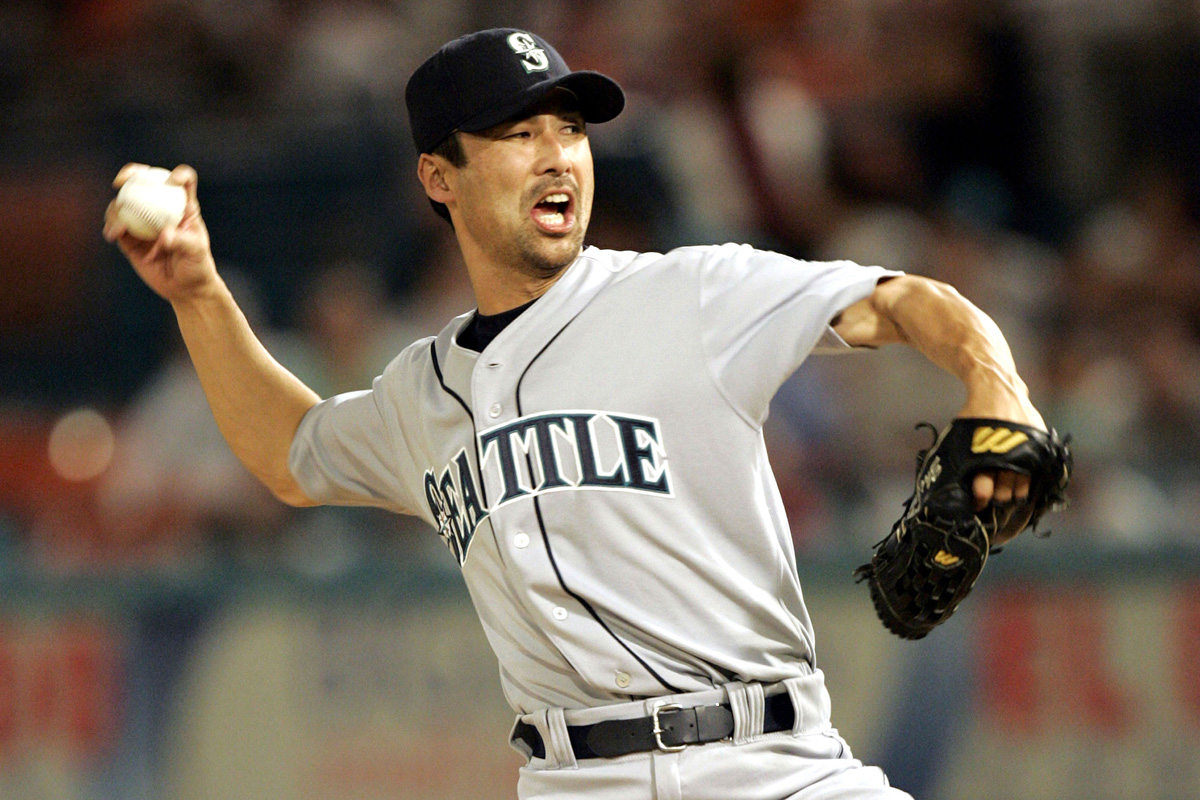 ボブルヘッド】シアトル・マリナーズ 長谷川滋利 ボブルヘッド