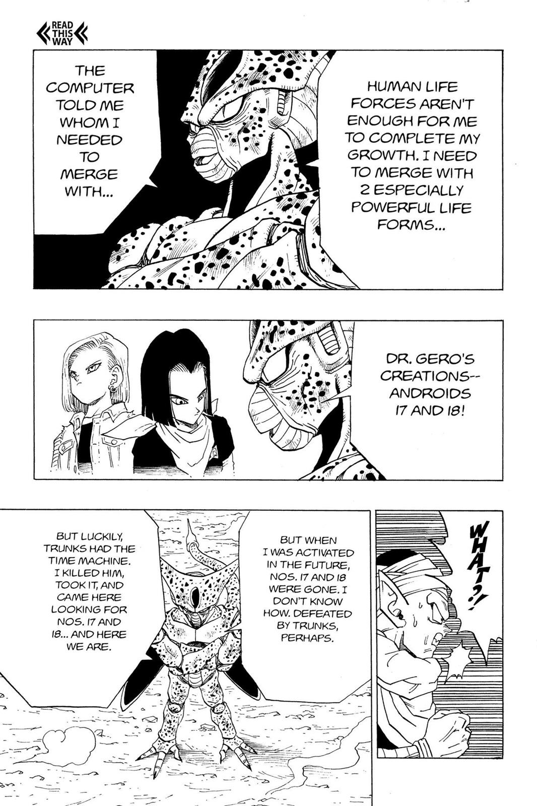 セルはなんで未来の17号と18号を吸収しなかったんだ？ : r/dbz