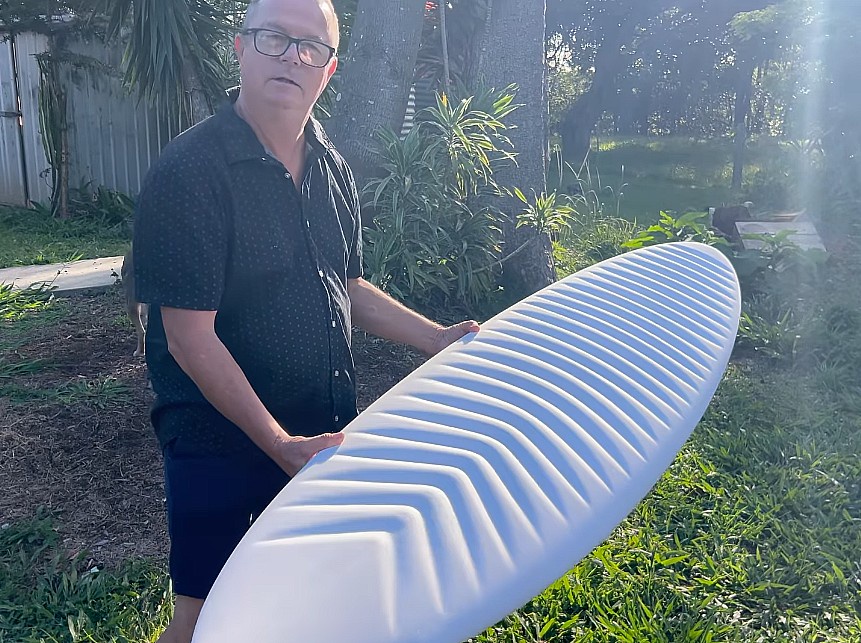 Greg Webber: Ribbed For Flex | Design Outline | Swellnet