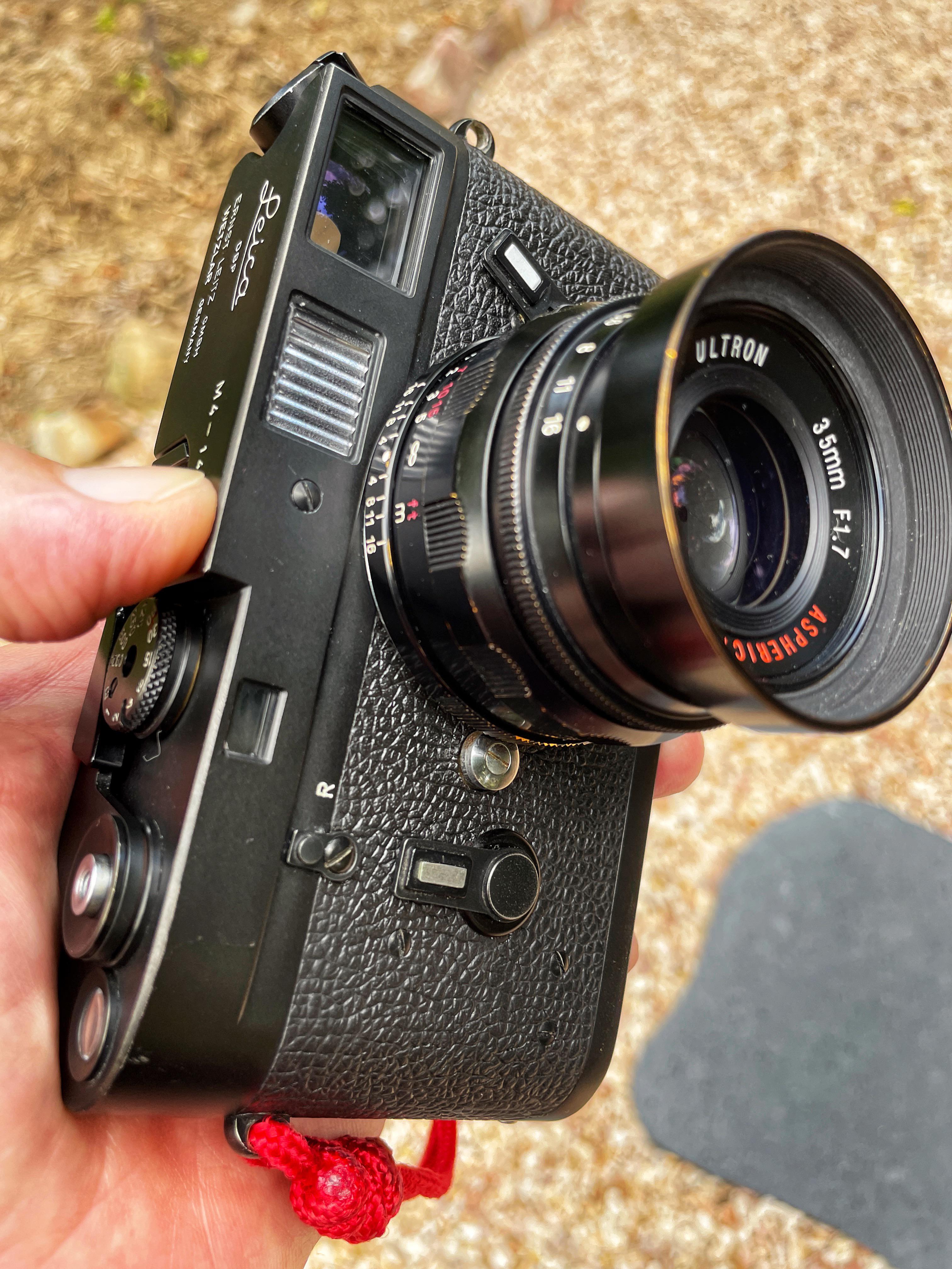 M4 Black Chrome with the Voigtlander Ultron 35mm f/1.7 Aspherical